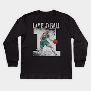 LaMelo Ball Charlotte Number Kids Long Sleeve T-Shirt